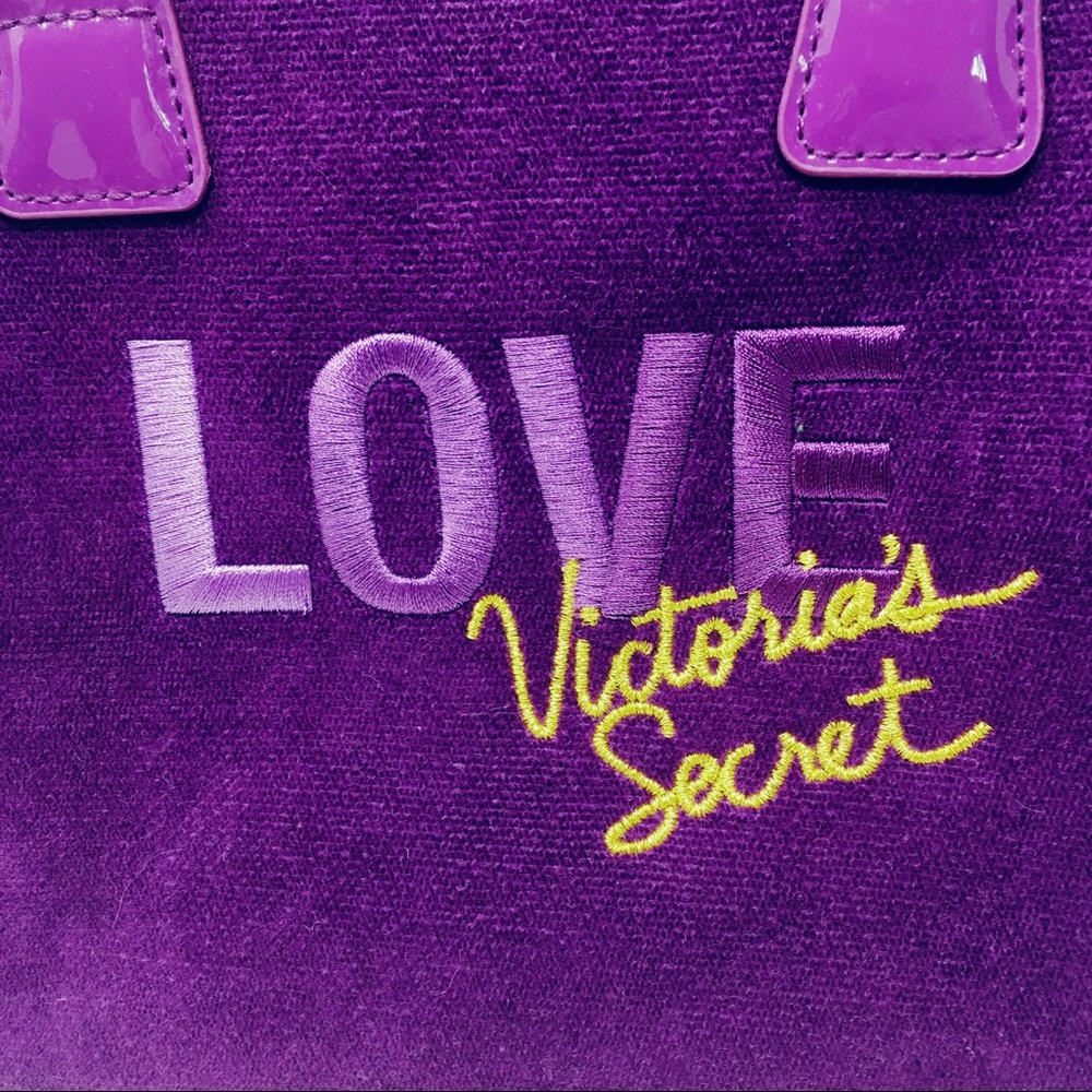 Victoria’s Secret dark purple handbag - Picture 2 of 4